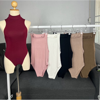 💸ร้านบุกบุ๊ยยยย💸 บอดี้สูทคอเต่า ผ้าเรย่อน 🔥🔥(B06)