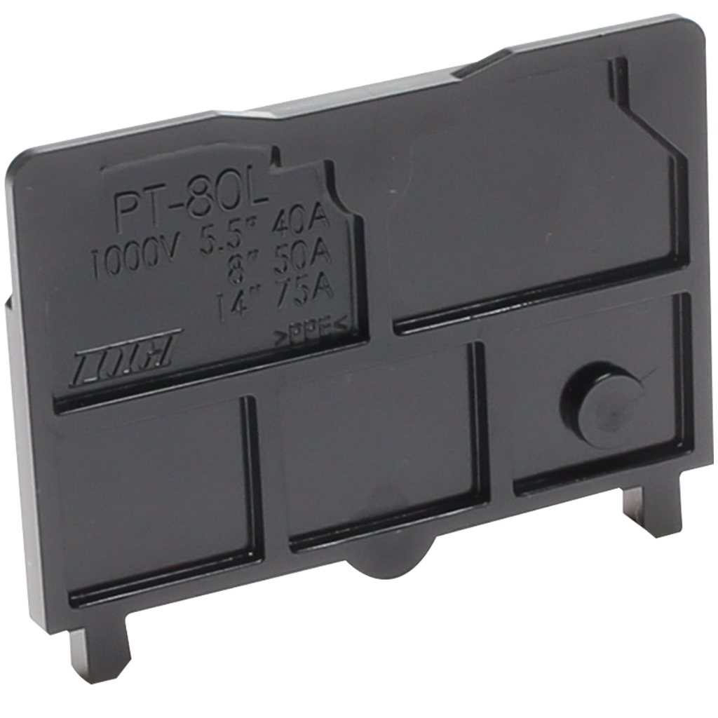PT-80L (10 pcs) : ฝาปิดเทอร์มินอล (แพ็ค 10 ตัว) สำหรับ PT-80 – Togi / Toyogiken – End Plate by pik2pak.com ราคา ถูกที่สุด ดีลบีเคเค แกลเลอรีภาพที่ 2