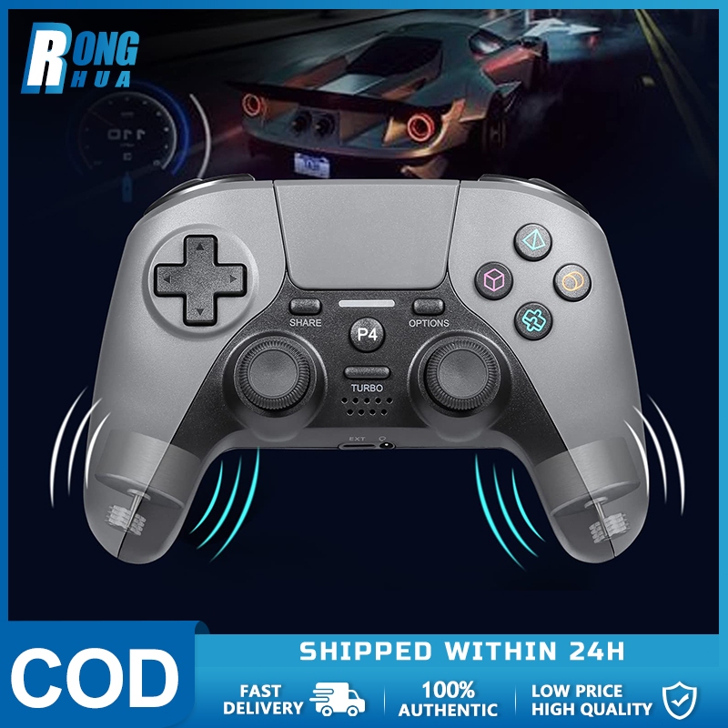 จอยเกมส์ PC จอย PS4 จอยเกมส์มือถือ จอยบลูทูธไร้สาย Wireless Controller Joy Stick จอย Bluetooth For PC/PS4/IOS/Android