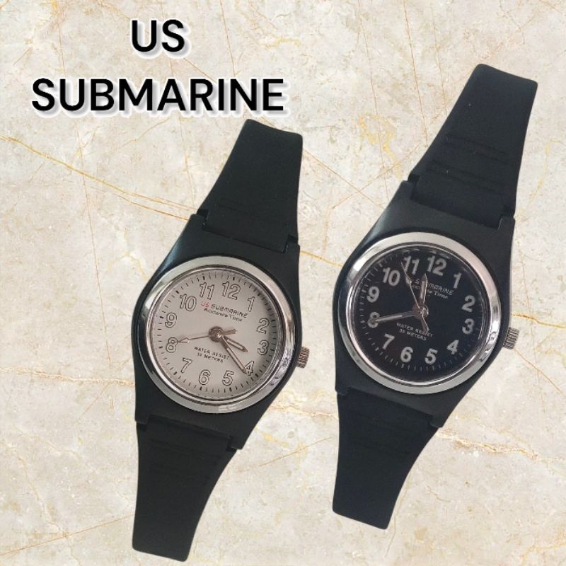 US Submarine นาฬิกาข้อมือสายซิลิโคน รุ่น TP2085L  นาฬิกาผู้หญิง นาฬิกาเด็ก