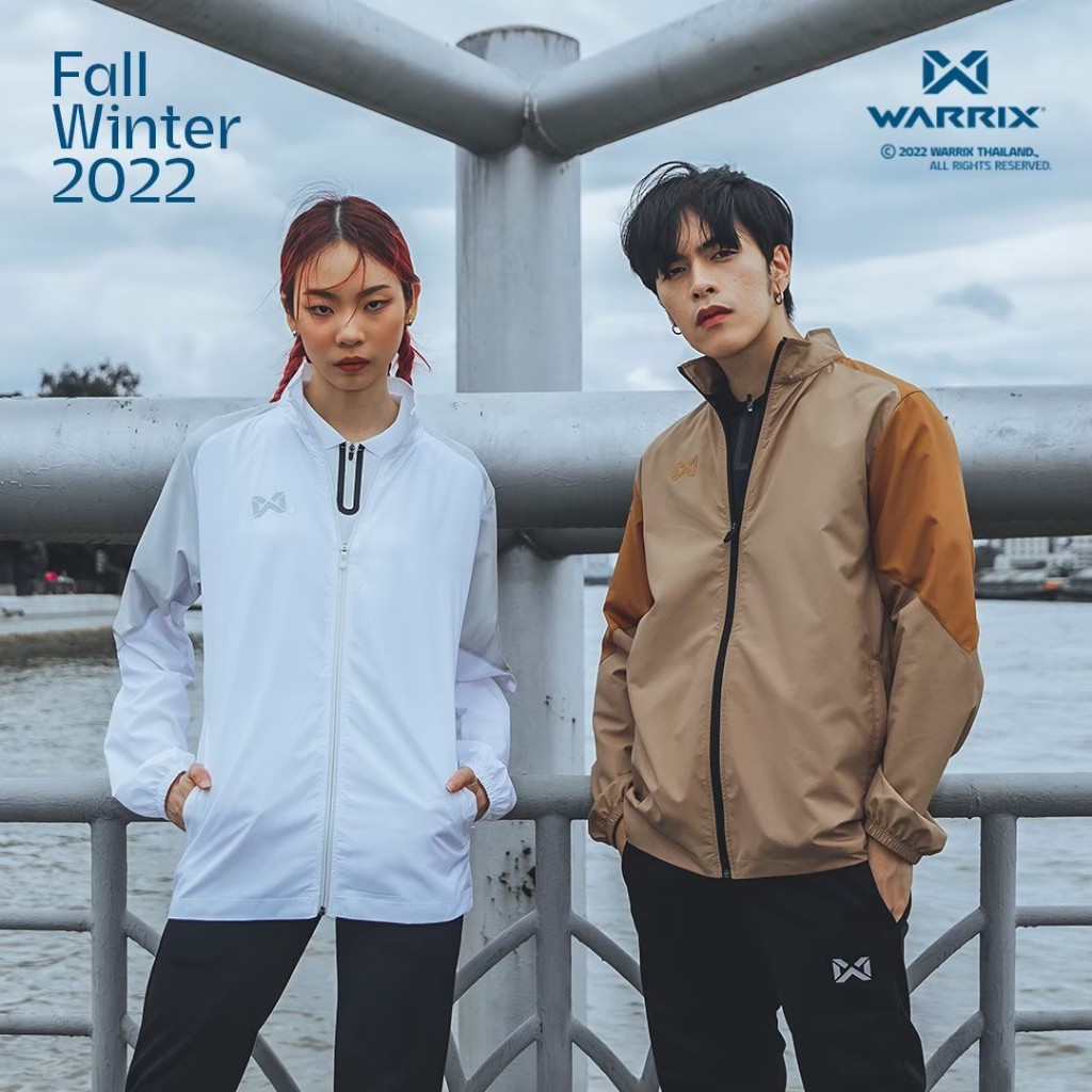 WARRIX แจ็คเก็ต Herit Woven Jacket เสื้อแจ็คเก็ต แขนยาว กันลม 223JKACL36 - รูปที่ 2