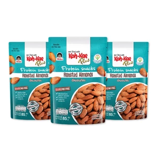โก๋แก่พลัสอัลมอนด์อบ 85g (1 ซองตั้ง)