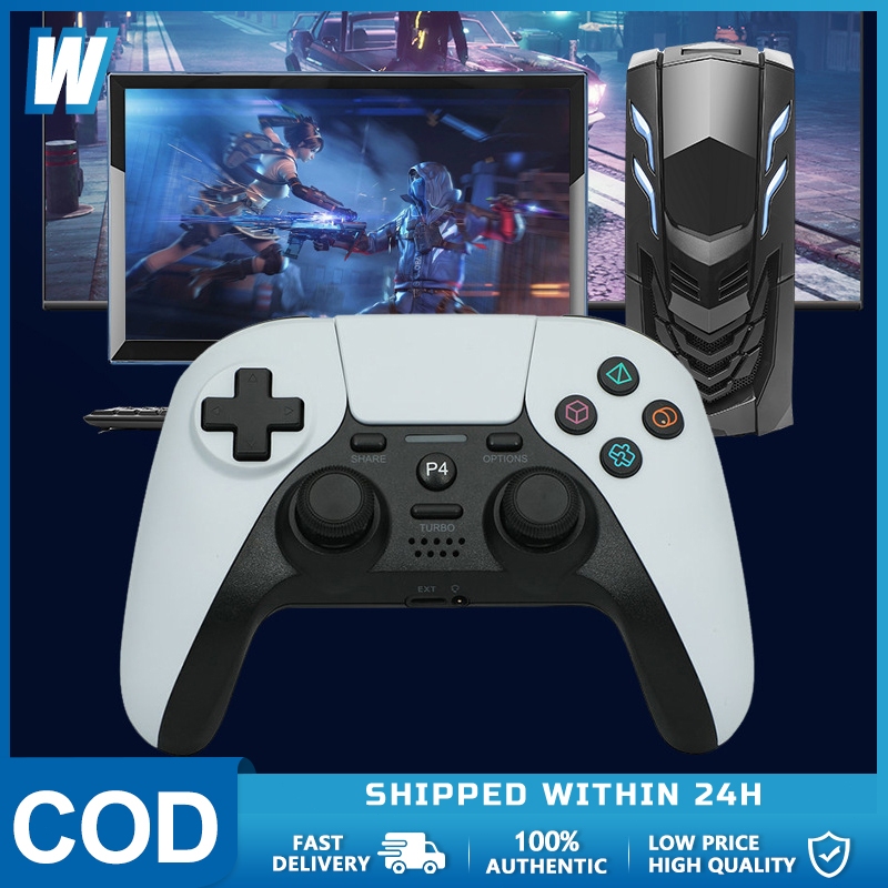 จอยเกมส์ PC จอย PS4 จอยเกมส์มือถือ จอยบลูทูธไร้สาย Wireless Controller Joy Stick จอย Bluetooth For PC/PS4/IOS/Android