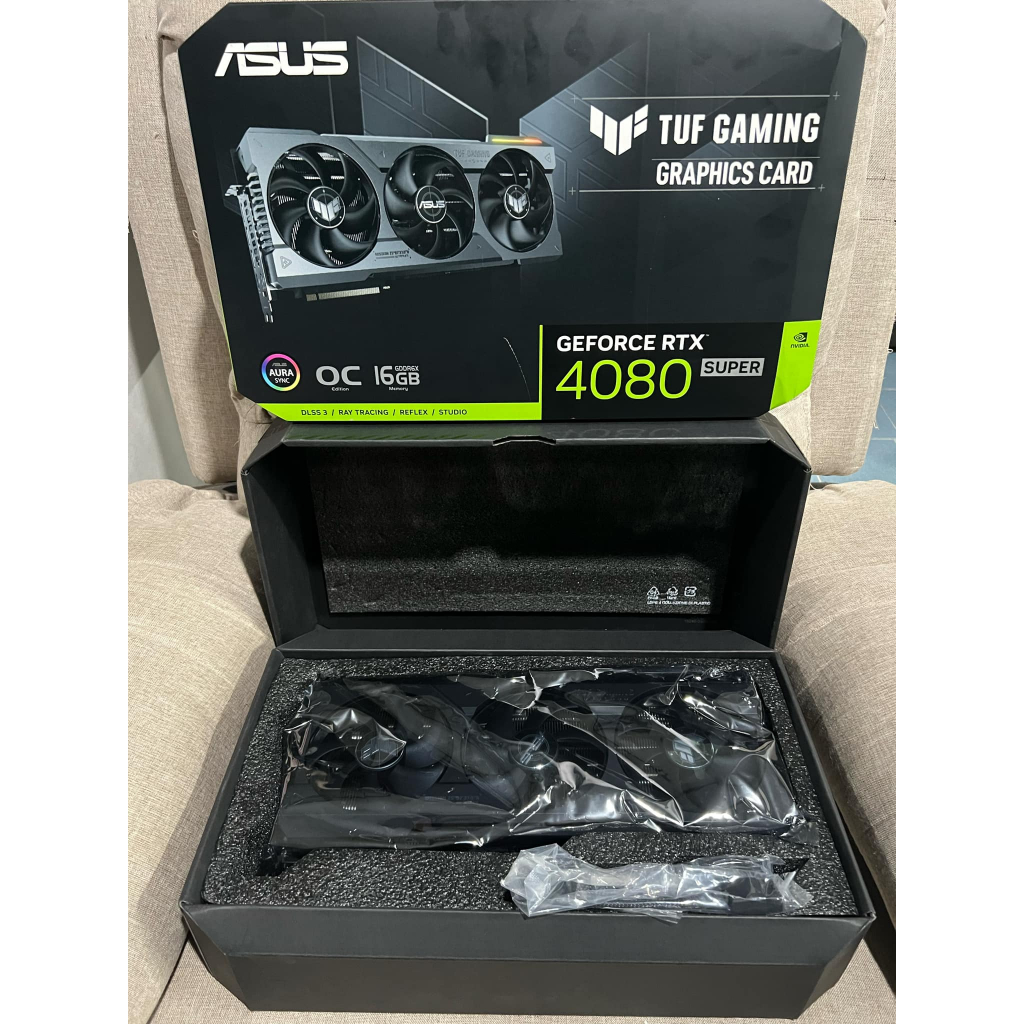 RTX 4080 SUPER - ASUS TUF 16GB GDDR6X OC EDITION (มือสอง อายุ4วัน)