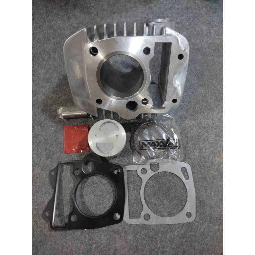 เสื้อสูบ Wave125 X/S/R Dream125 ตัวคาร์บู (ลูกสูบ 56m.)