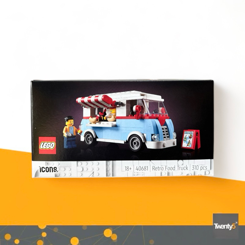 (พร้อมส่ง) Lego 40681 Retro Food Truck เลโก้ของใหม่ ของแท้ 100%