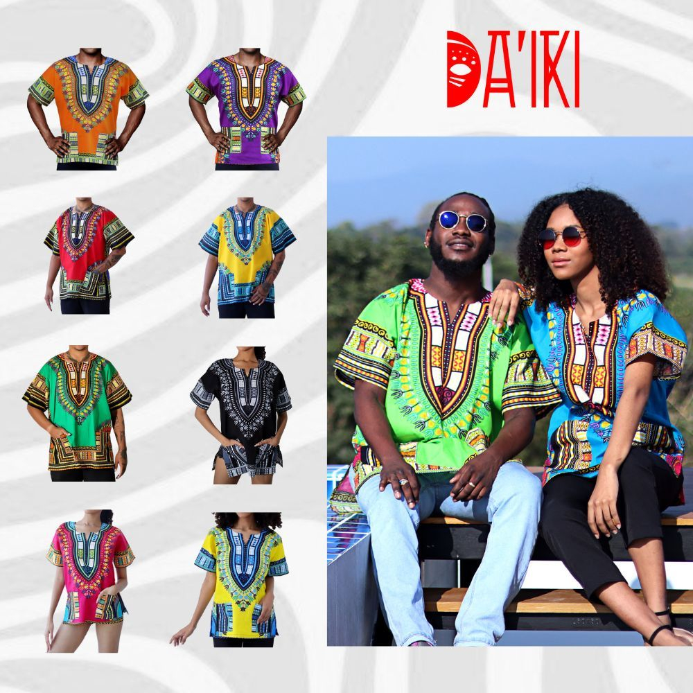 DA'IKI เสื้อจังโก้ เสื้อสไตล์โบฮีเมียน เสื้อแขนสั้นใส่สบายใส่ได้ทั้งชายหญิง (พื้นสี)