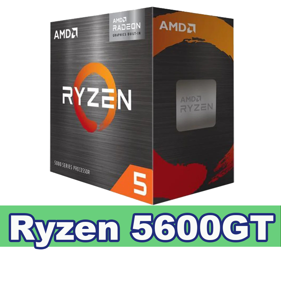 CPU AMD RYZEN 5 5600G 5600GT (ซีพียู) การ์ดจอในตัว AM4 ของใหม่
