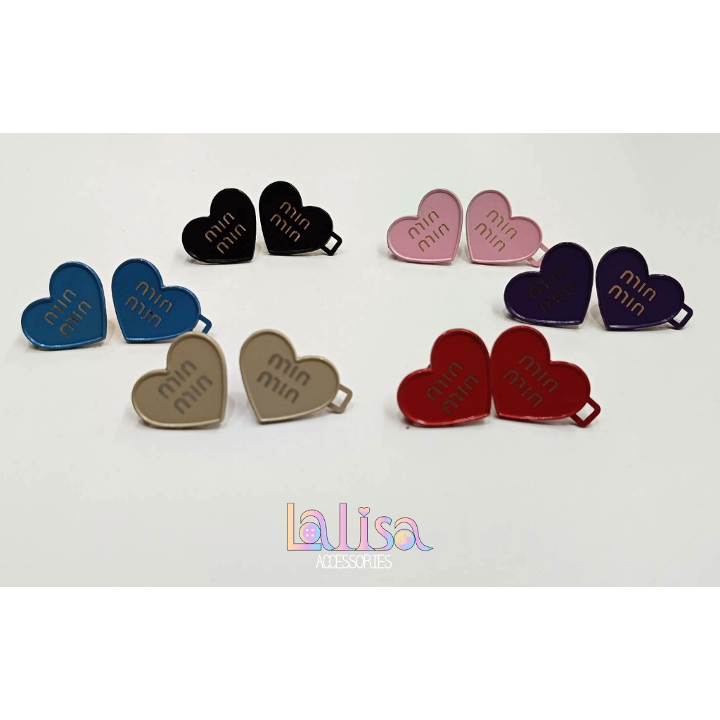 หัวเข็มขัดโลหะผสม ลาหัวใจ ปรับขนาดเอวได้ ลายแฟชั่น Adjust Button SG109