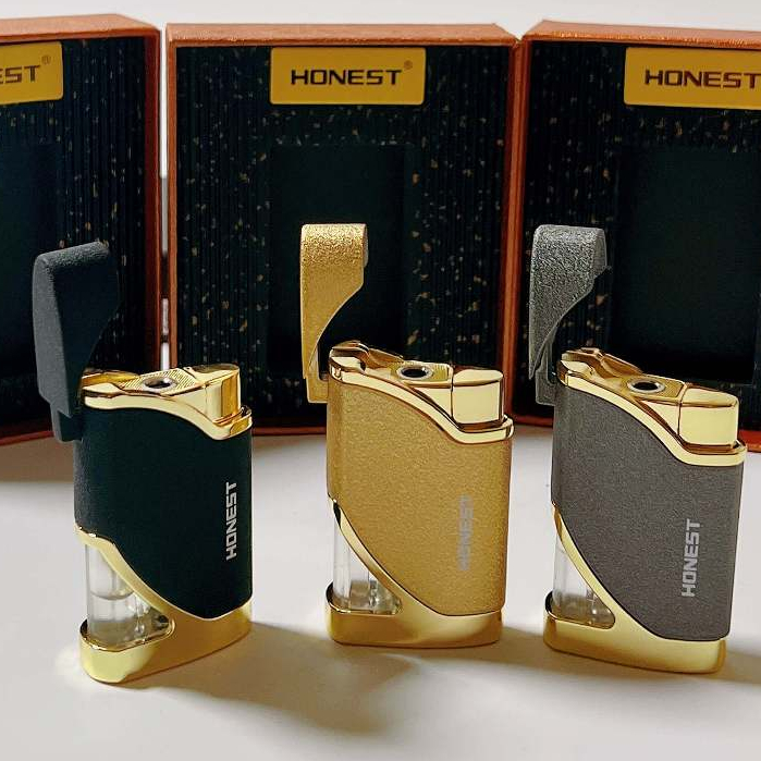 HONEST ไฟฟู่ ปรับระดับไฟได้ วัสดุโลหะ ทนไฟได้สูง  ให้ความทนทานและเรียบหรู สามารถใช้เตาแก๊ส /จุดเทียน ใช้ง่าย พร้องกล่องห