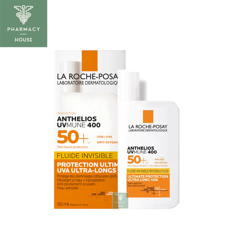 La Roche-Posay Anthelios UVMune 400 Invisible Fluid กันแดด50ml.