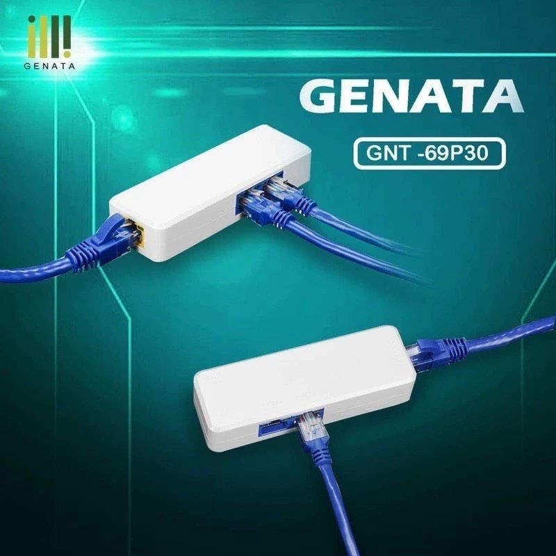 GNT-69P31 GENATA POE EXTEND SWITCHตัวเพิ่มไฟแยกออก2ตัว