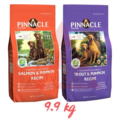 Pinnacle 9.9 kg อาหารสุนัข Holistic ผลิตจากวัตถุดิบชนิดพิเศษที่ให้สารอาหารคุณภาพสูงครบถ้วนและสมดุล