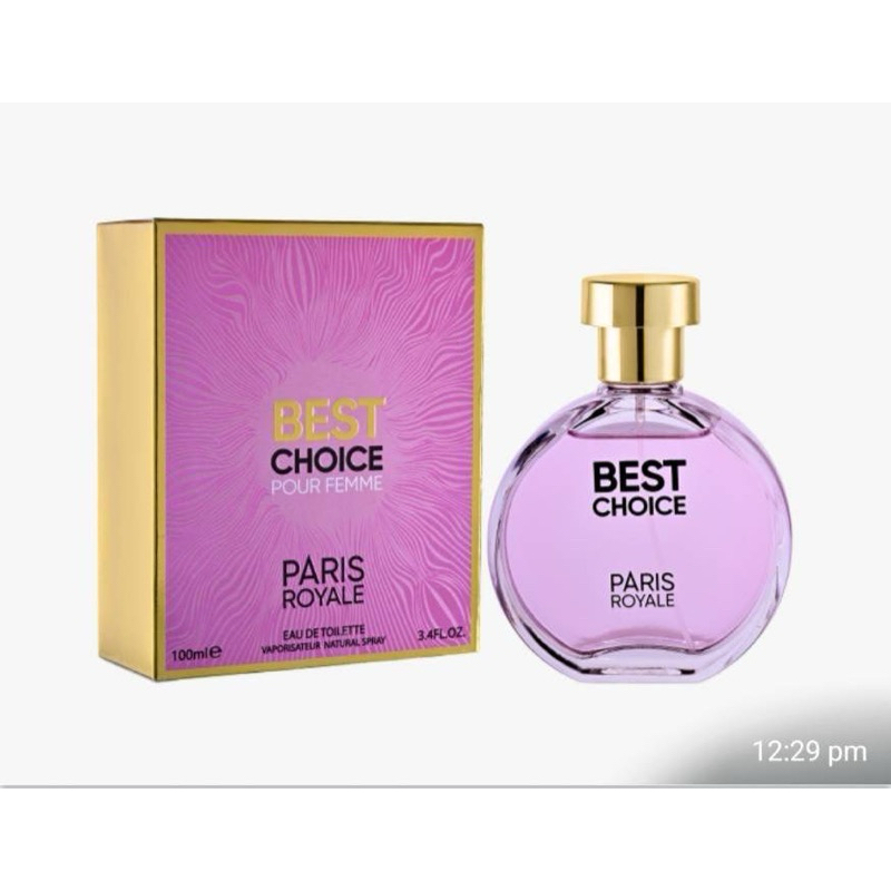 น้ำหอมอาหรับ Best choice paris royale 100ml.
