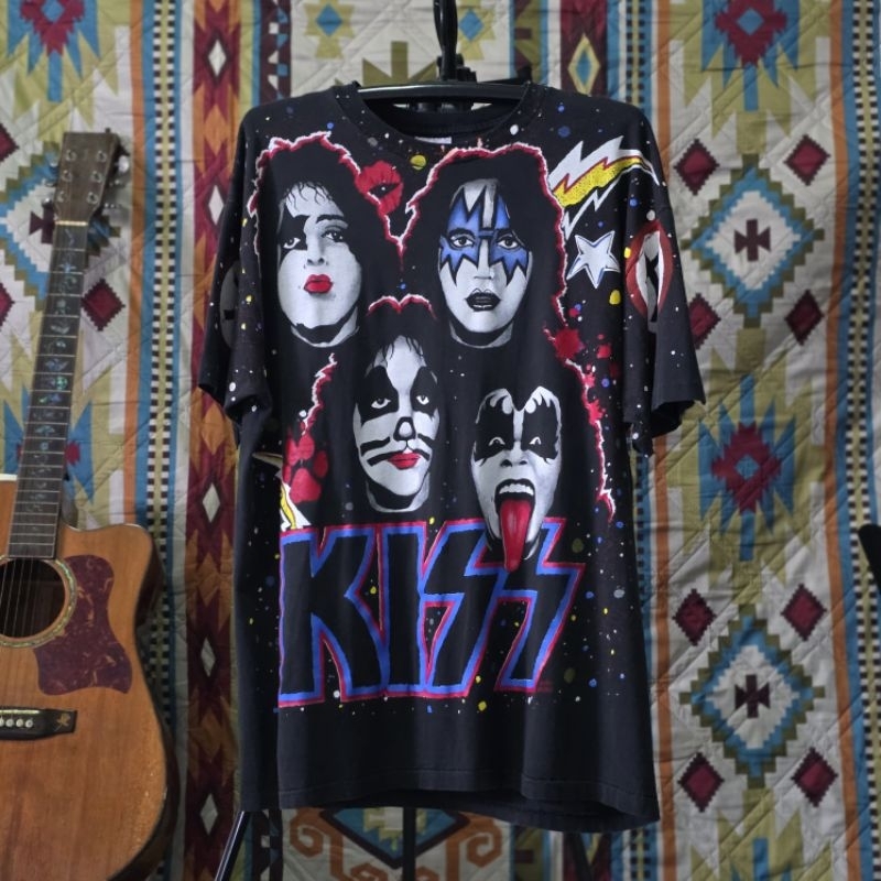 เสื้อวง Kiss อวกาศ แท้วินเทจ