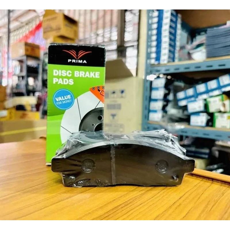 Prima Bendix ผ้าดิสเบรคหน้า มิตซูบิชิ ปาเจโร่สปอร์ต2.5-3.2 DI-D 08-15,ไทรทัน2WD-4WD 05-14,นิวไทรทัน2WD-4WD 15-18 PDB1774