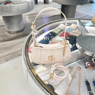Lyn กระเป๋า มีโค้ดลด30% wendy brighton พร้อมกิ๊บ กระเป๋าสะพายข้าง สะพายไหล่
