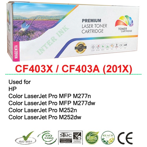 หมึกพิมพ์ Color LaserJet Pro M252n / M252dw (CF403X) สีแดง Color Box