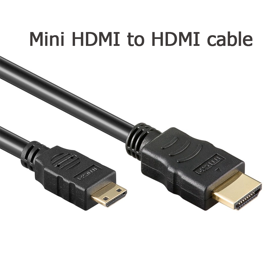 สายสัญญาณ Mini HDMI To HDMI Cable 1.8/3/5/10เมตร