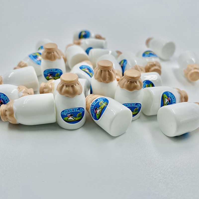 j059 ขวดนมพลาสเจอร์ไรส์จิ๋ว เซ็ต 10 ชิ้น