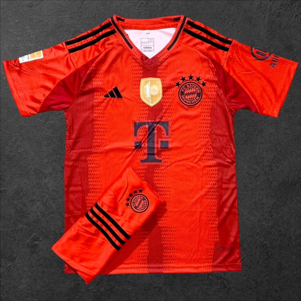 ชุดฟุตบอล(เสื้อพร้อมกางเกง) ทีม บาเยิร์น มิวนิค ชุดสาม เกรดแฟนบอล 2024/25 Full Option
