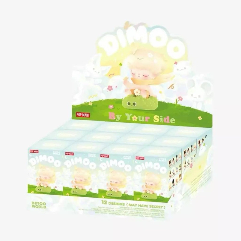 พร้อมส่งจากไทยกล่องสุ่ม Popmart DIMOO By Your Side Series Figures