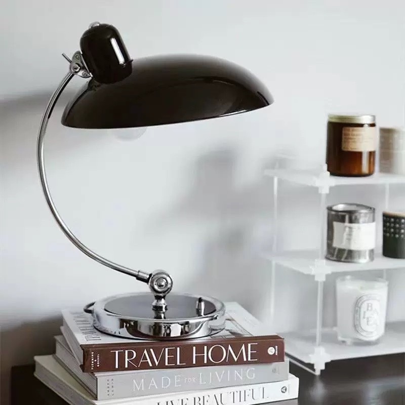 𝘿𝙚𝙨𝙠 𝙇𝙪𝙭 𝙍𝙚𝙩𝙧𝙤 𝙇𝙖𝙢𝙥 โคมไฟFritz Hansenดีไซน์ โคมไฟตั้งโต๊ะวินเทจ โคมไฟอ่านหนังสือ โคมไฟตกแต่งบ้าน  โค