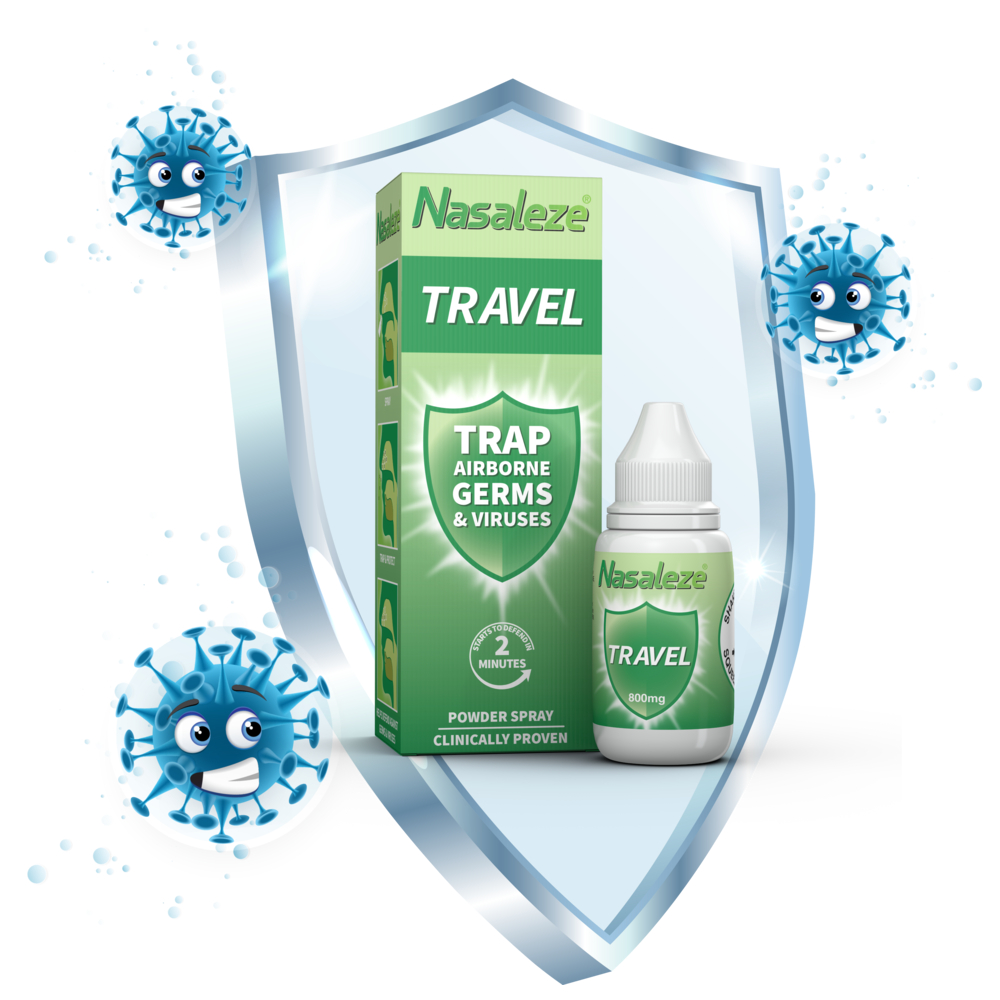 Nasaleze Travel สเปรย์พ่นจมูกชนิดผง