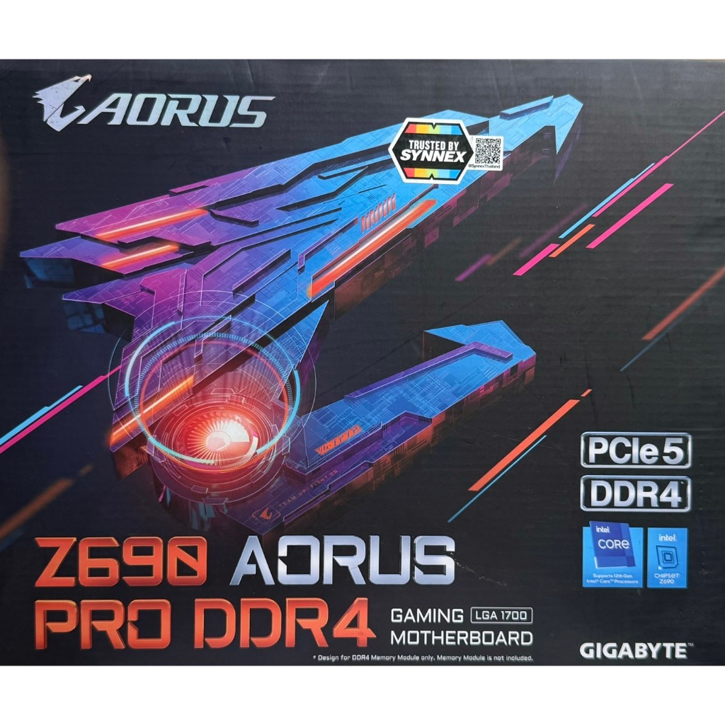 MAINBOARD (เมนบอร์ด) 1700 GIGABYTE Z690 AORUS PRO DDR4 สินค้ามือ 1