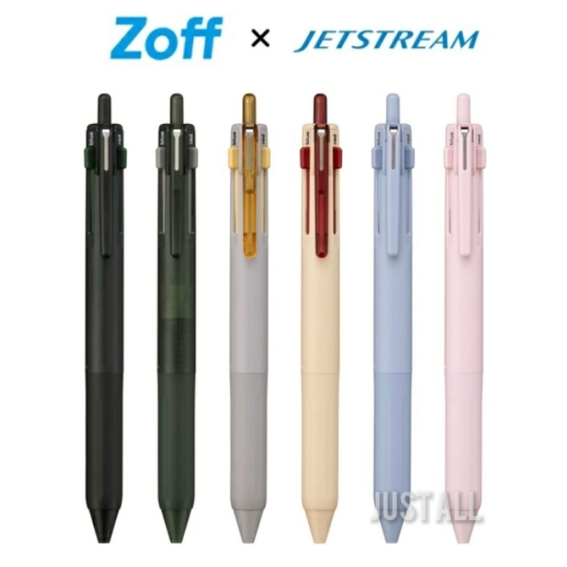 Zoff × Uni Jetstream ปากกาหมึกลูกลื่น 3 สี