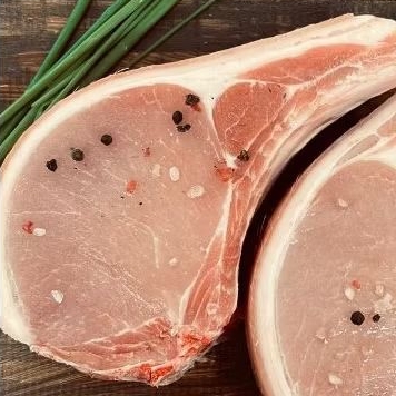 Tomahawk pork chop (Approx 450-550g) - ( พอร์คชอป )ไซส์ยักษ์กับราคาสุดคุ้ม ขนาด 450-500ก.