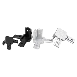 ข้อต่ออลูมิเนียมโปรไฟล์ 3ทาง 90 องศา Shape 3 - Way 90° Inside Corner Bracket Connector.