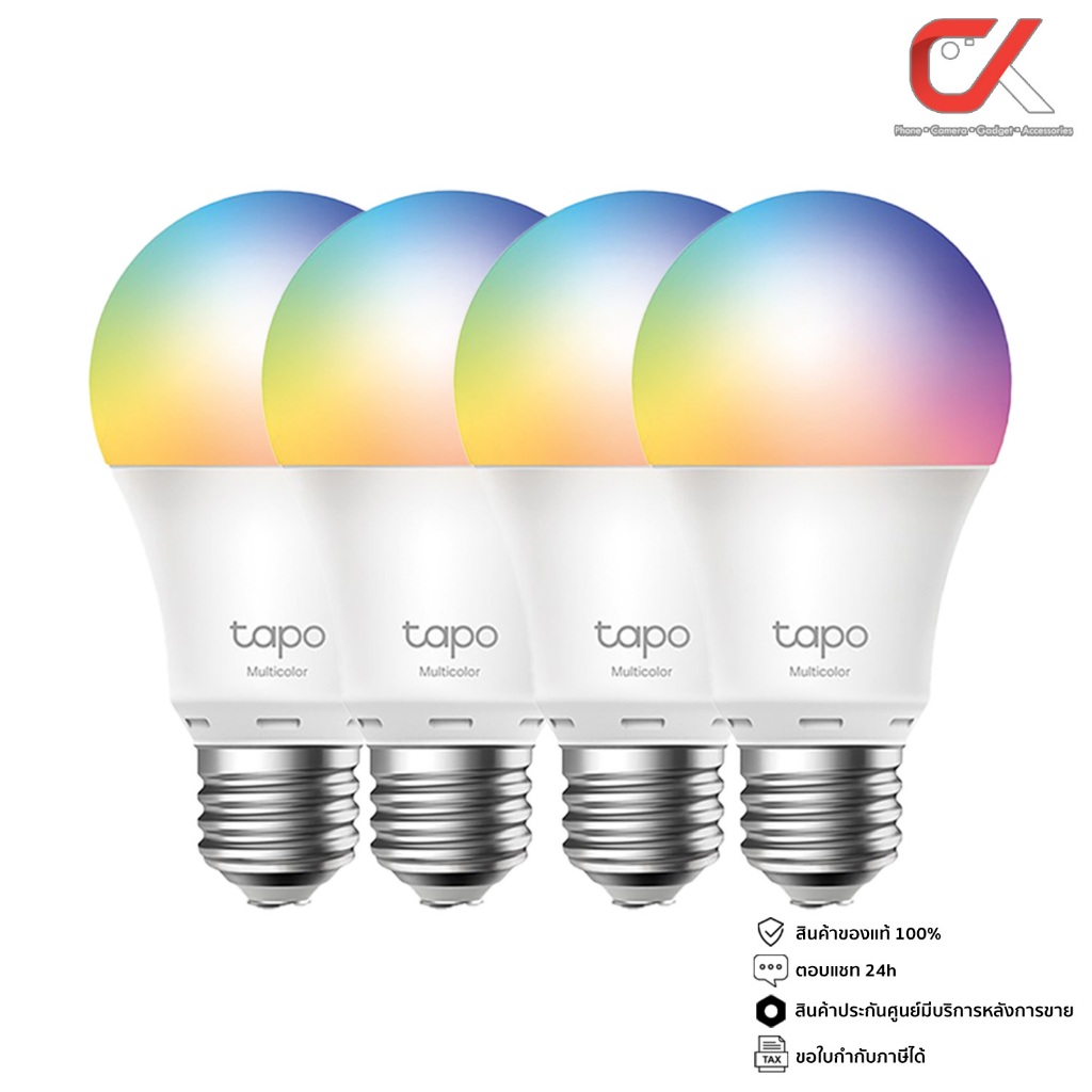 tp-link Tapo L530E Smart Wi-Fi Light Bulb Multicolor หลอดไฟอัจฉริยะ