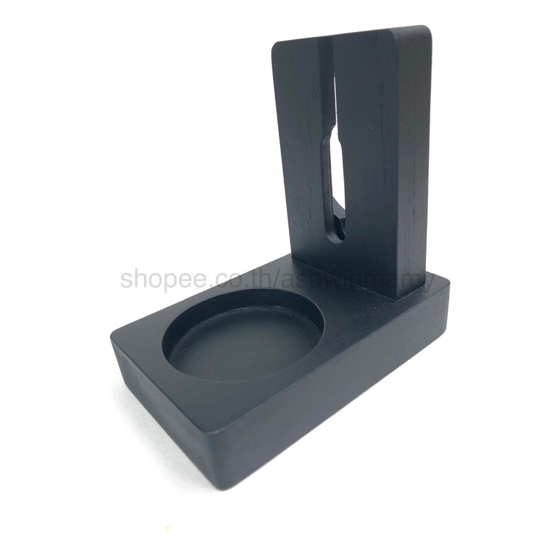 Stand & Cap for COMANDANTE MK4 แท่นวางและฝาปิดเครื่องบดกาแฟ(ไม่รวมเครื่องบด) สีดำ