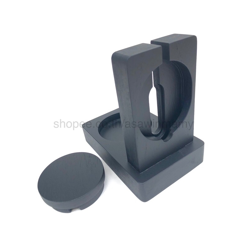 Stand & Cap for COMANDANTE MK4 แท่นวางและฝาปิดเครื่องบดกาแฟ(ไม่รวมเครื่องบด) สีดำ
