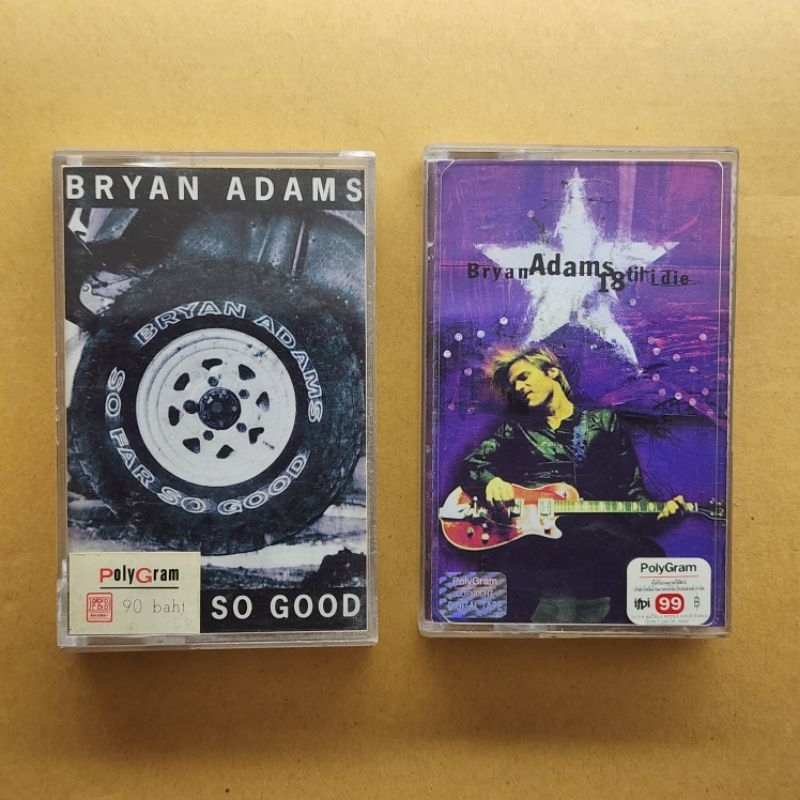BRYAN ADAMS COLLECTION เทปคาสเซต มือสอง