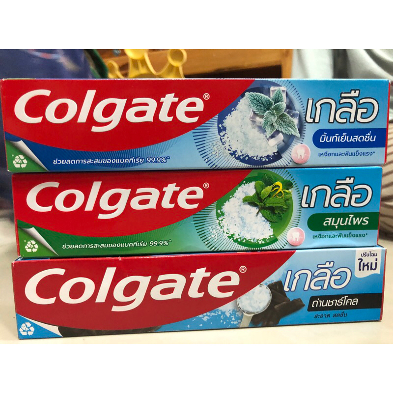 คอลเกตเกลือ ยาสีฟัน ขนาด150กรัม