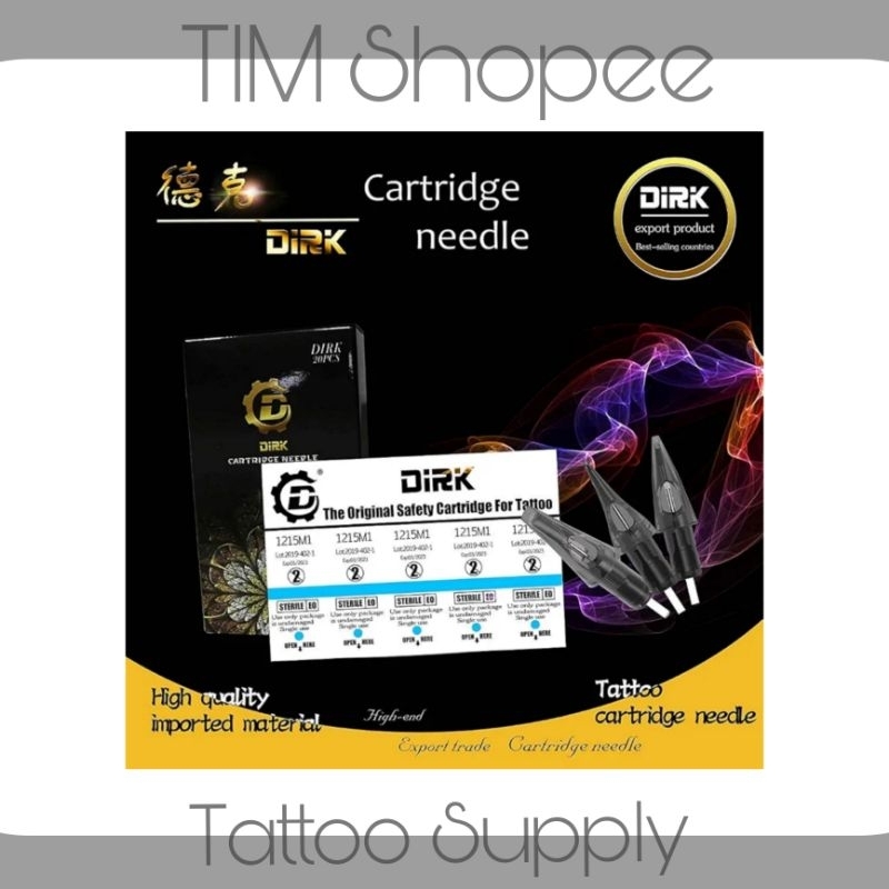 Tattoo Dirk Cartridge needles made in china.