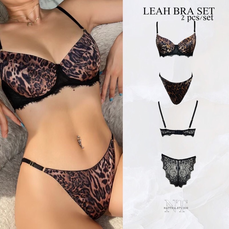 Nattha.Studio / Leah bra set 5565 *เฉพาะเสื้อชั้นใน + กางเกงชั้นใน ผู้หญิง