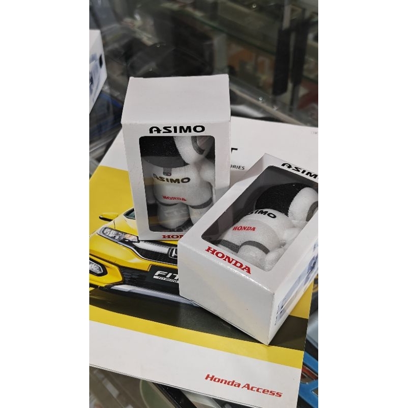 แท้ % พวงกุญแจตุ๊กตา Asimo อาซิโม่ ขนาดสำหรับแขวนหน้ารถ ห้อยกุญแจ กระเป๋าและอื่นๆ