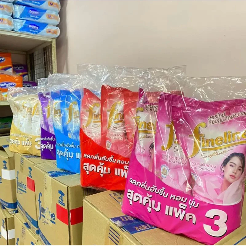 ไฟน์ไลน์ ปรับผ้านุ่ม 470ml. (ยกลัง 24ถุง)