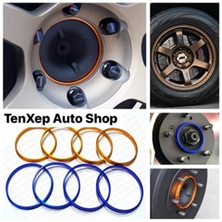 ปลอกกันสั่นล้อ อลูมิเนียมสี สำหรับล้อแม็ก ขนาด100.1x106/54.1…