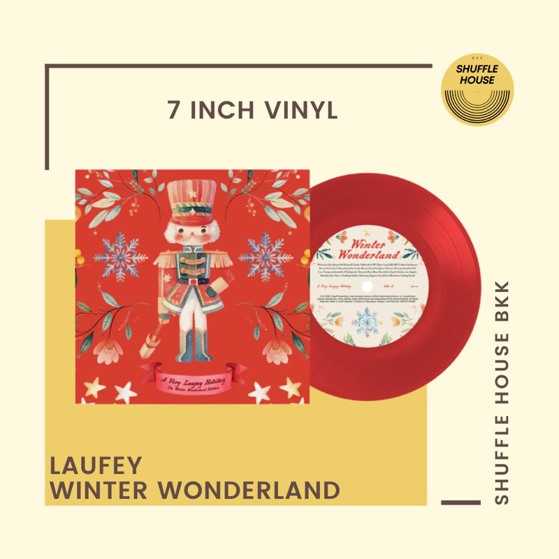 (ส่งฟรี) Laufey Winter Wonderland The Christmas Waltz Vinyl แผ่นไวนิลใหม่ซีล