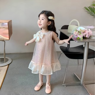 PRINCESS KESLI สไตล์เกาหลี ชุดเดรสเด็กผู้หญิง เดรสออกงาน แขน…