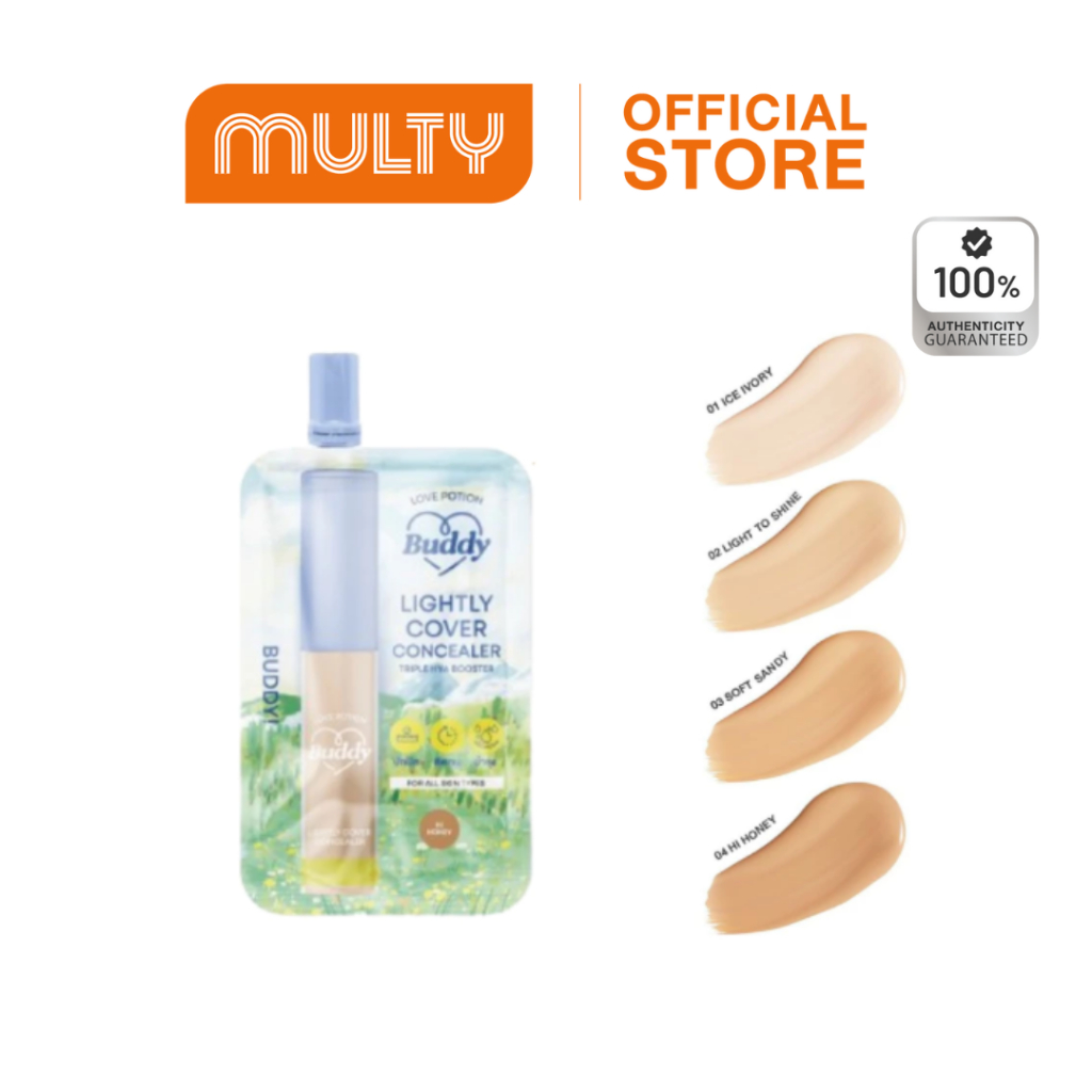 Love Potion Buddy Lightly Cover Concealer Sachet 2g คอนซีลเลอร์ซ้อก้าด แบบซอง