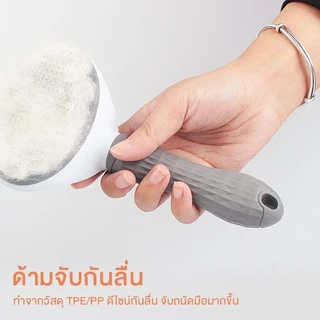 หวีกำจัดขน หวีสุนัข หวีแปรงขนสัตว์เลี้ยง ที่แปรงขนสุนัข แมว มีปุ่มกดเพื่อดันขนออก ทำความสะอาดง่าย แปรงขนแมว