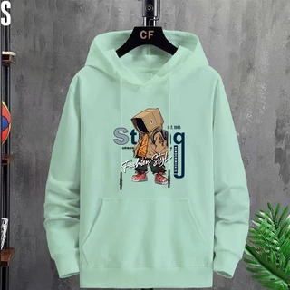 BK1063-LONG เสื้อฺฮู้ดเเขนยาวผ้าใส่สบาย เนื้อผ้าโพลีสเอสเตอร์ ทรงปล่อยใส่ได้ทุกเพศราคาสบายกระเป๋าจัดส่งยทางในไทยมีปลาทาง