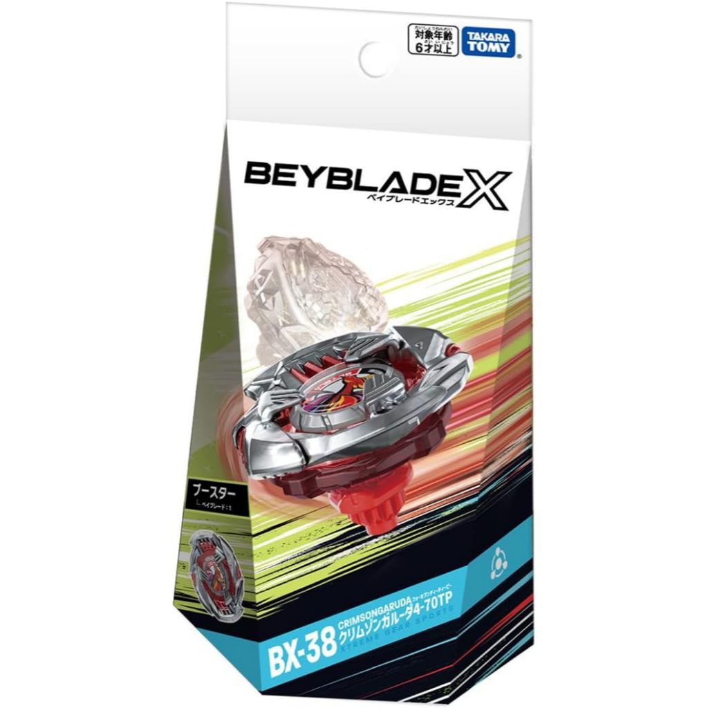 (พร้อมส่ง) BEYBLADE X BX-38 Booster Crimson Garuda 4-70TP (ของแท้) LOT THAI