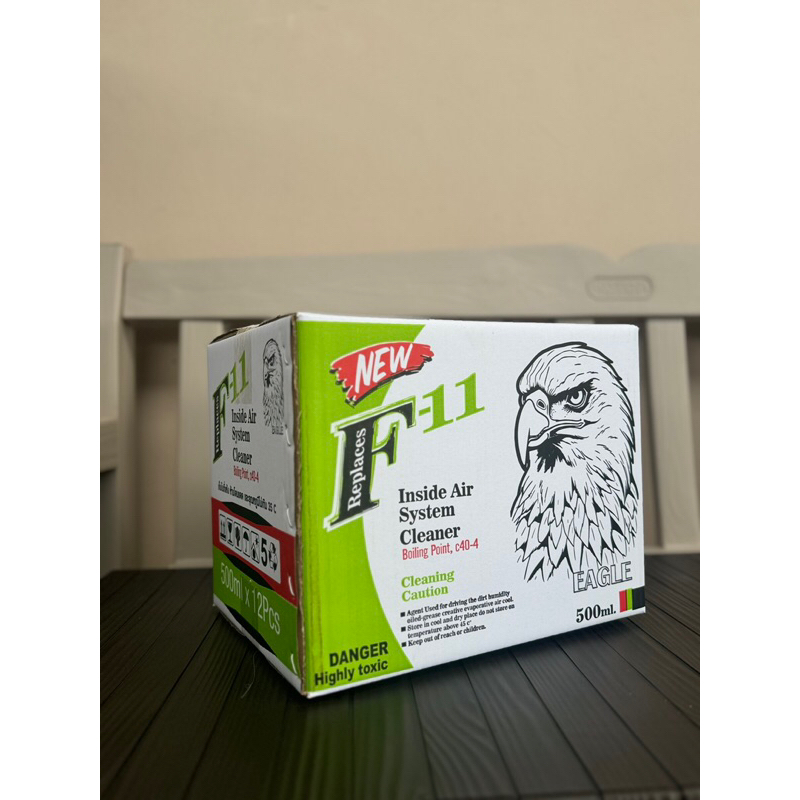 น้ำยาf11รุ่นใหม่บรรจุในกระป๋องเหล็ก500ml.เติมยกลัง12ขวด[NEW]