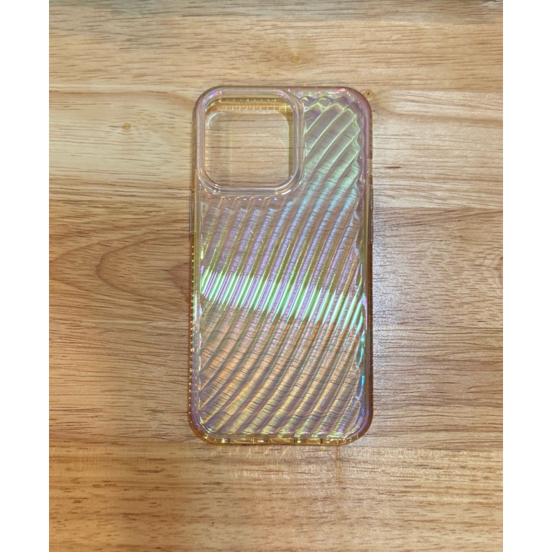 เคส iPhone 13 Pro มือสอง เคสนิ่ม ลายริ้ว สีรุ้ง (พร้อมส่ง)